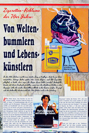 Zigarettenreklame der 70er.